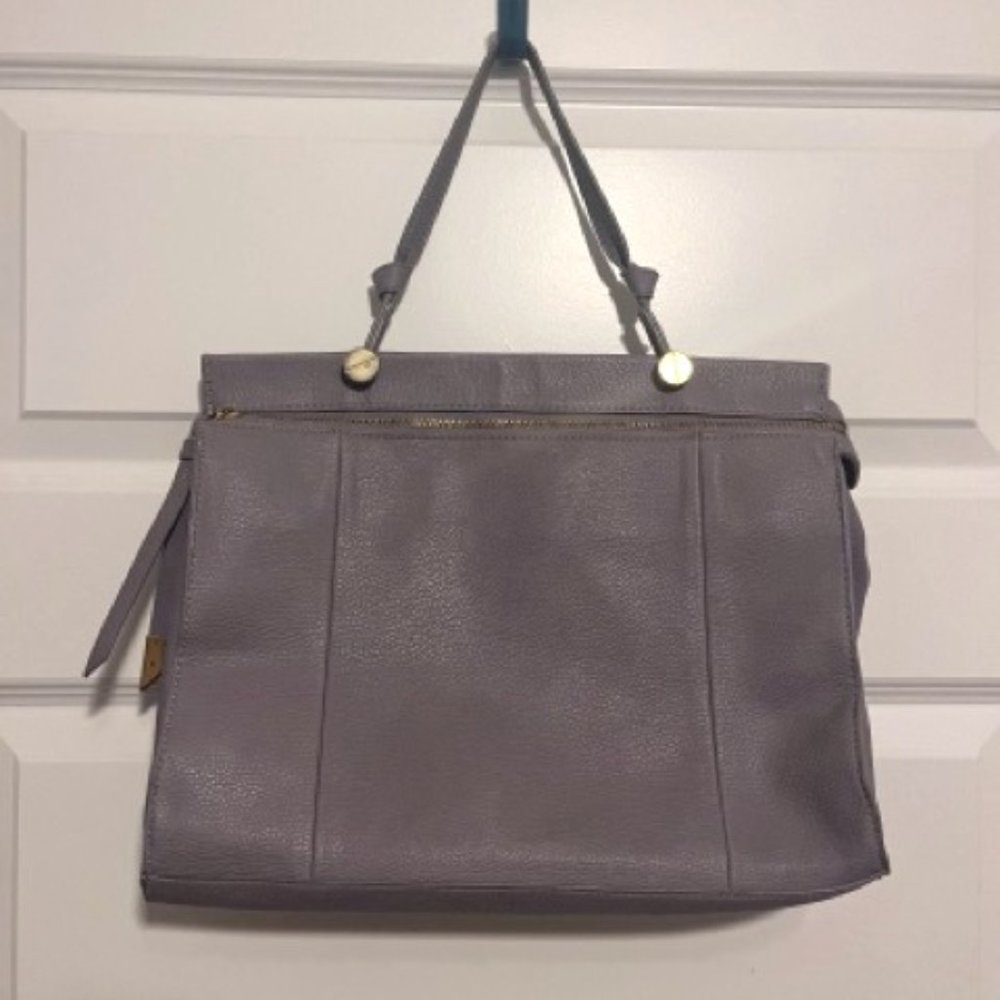 Foley+Corinna handbag light lavender grey color